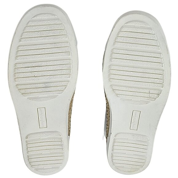 COMFORTVIEW Lara Black Canvas Slip-On Espadrille Flat Elastic Goring  8W - Picture 6 of 10